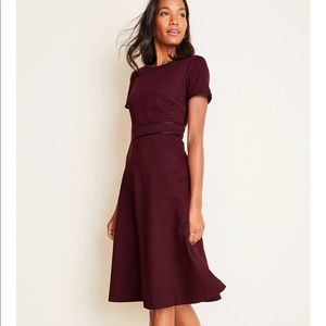 NWT Ann Taylor Burgundy Dress Sz 8